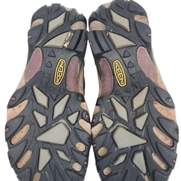 Keen Utility Women's Detroit XT Steel Toe Brown and Purple Size 8.5W Women's - Picture 5 of 13